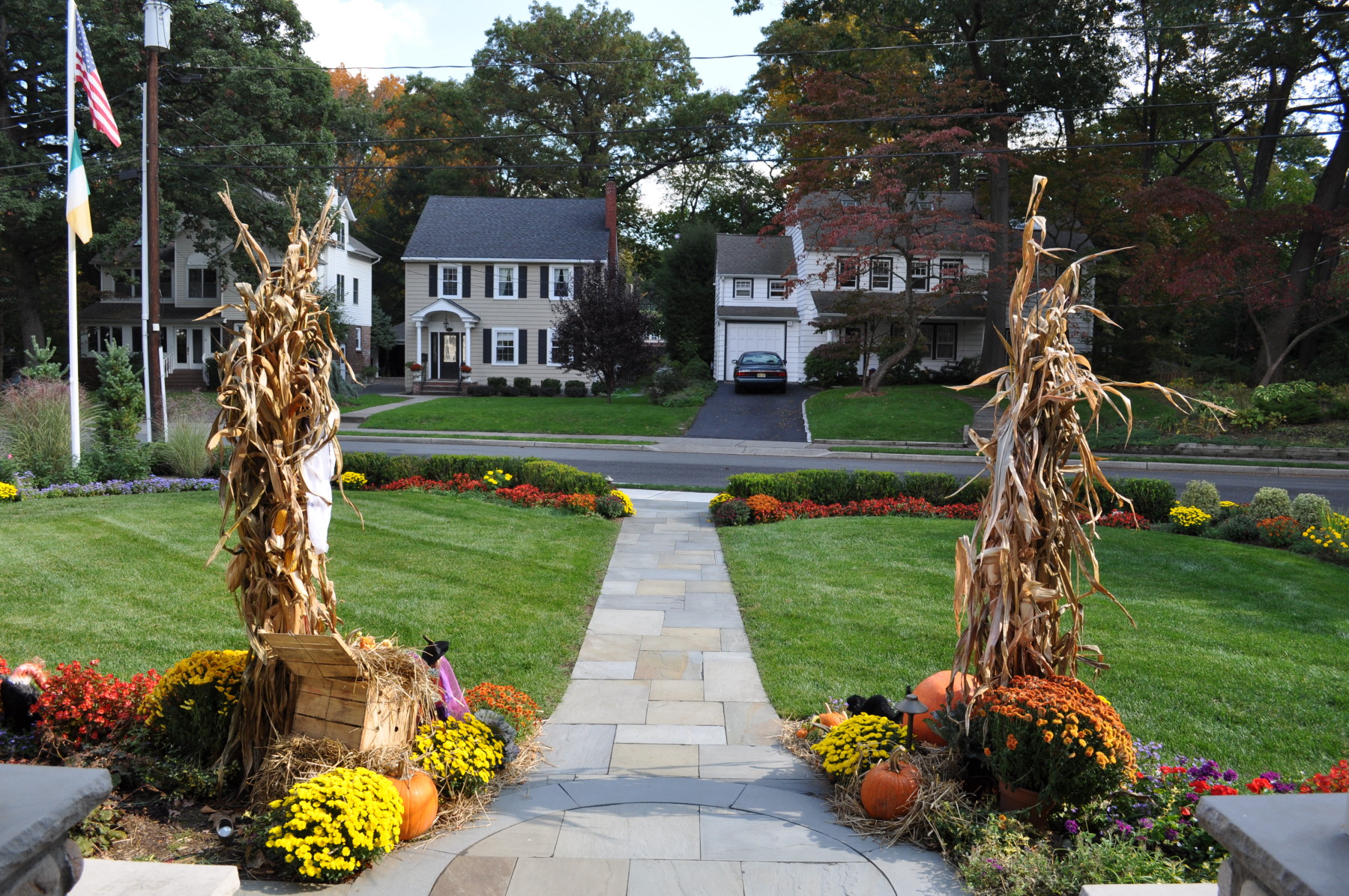 Fall landscaping